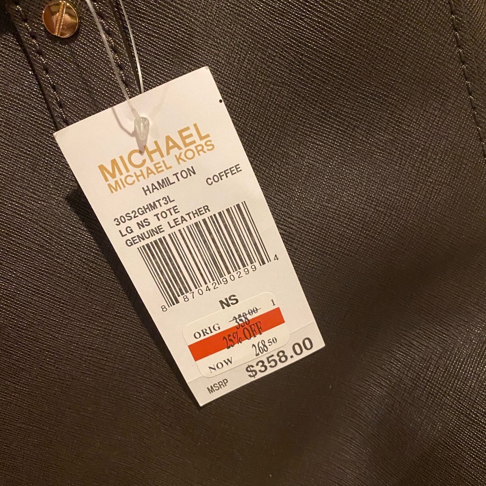 Michael Kors large purse. Coffee color - Picture 3 of 3